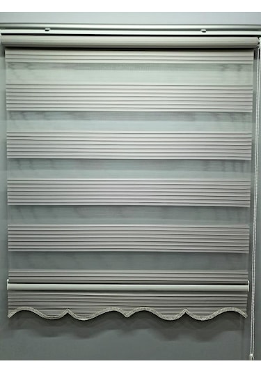 Bbb Pliseli Stor Zebra Perde Sert Plastik Kasalı