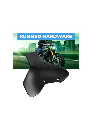 Nayomiglow Motosiklet Ön Camı Ön Cam Rüzgarlık Hava Akımı Deflektörleri Kawasaki Ninja Z-h2 21-2024 Zh2 Z H2 Se Siyah
