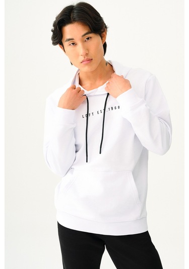 Loft Erkek Sweatshirt Lf2038143 BEYAZ