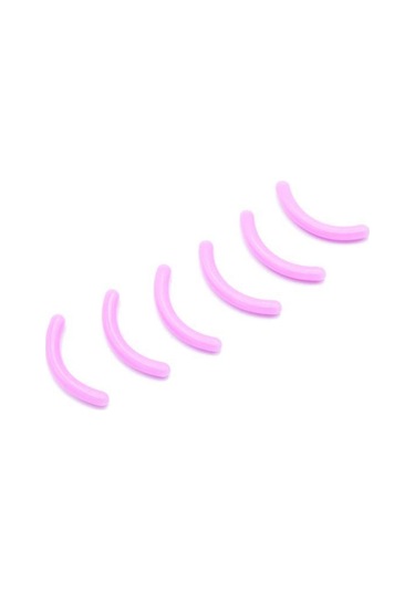 Kirpik Kıvırma Ağız Yedeği 6 Adet Pembe