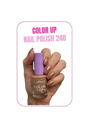 Callista Color Up Nail Polish Oje 240 Caffeine Addiction - Kahverengi