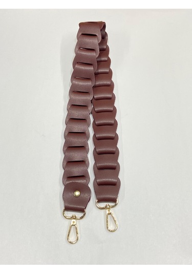 Çanta Sapı / Omuz Çanta Sapı/ Örgü Model / - Bordo Bordo