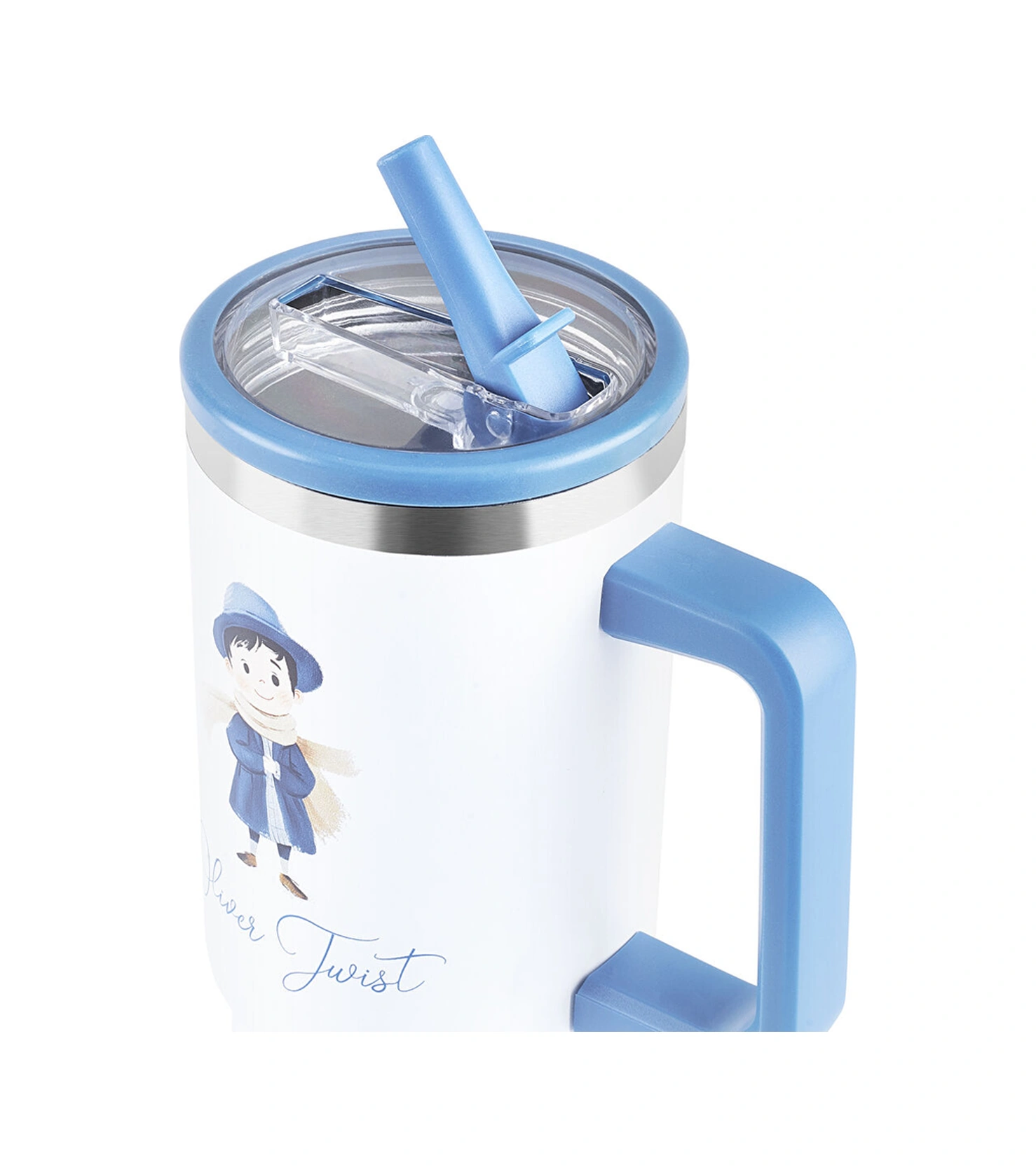 Karaca Star Hero Twist Çelik Sızdırmaz Termos Mavi 1150 Ml Mavi