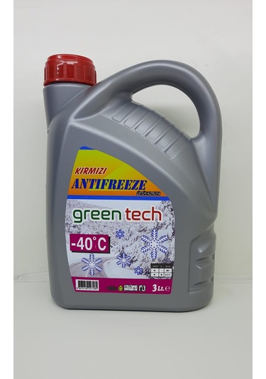 greentech KIRMIZI ANTİFİRİZ 3 LİTRE