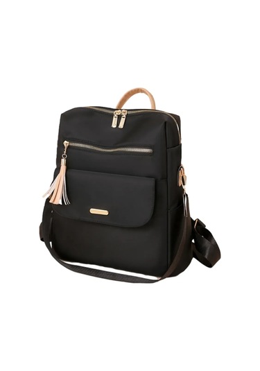 Ranyeek Kadınlar İçin Su Geçirmez Çanta - Oxford Kumaş, Çok Bölmeli, Seyahat-iş-okul Kullanıma Uygun Gri Renk Sırt Çantası Çok Renkli