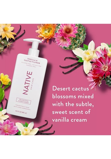 Native Vanilla & Cactus Flower Hacimlendirici Saç Kremi 487ml