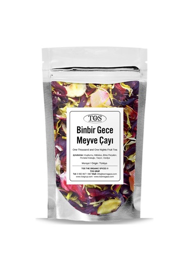 Tos The Organic Spices Binbir Gece Meyve Çayı 40 G