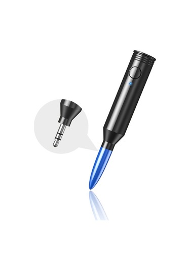 Sones M416 Araç Bluetooth Alıcısı Oynatıcı Ses Alıcısı Adaptörü Aux Dönüştürücü Kraliyet Mavisi