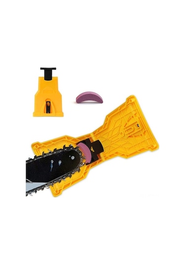 Besthome1 Zımpara Taşı Hızlı Zincir Testere Ucu 14-20 Uyumlu, Ekstra Taşlı Plastik Alet