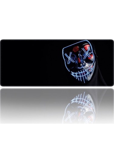 Helixsun Mouse Pad Büyük Boy Gaming Oyuncu XXl 90 x 40 CM Neon-Vendetta