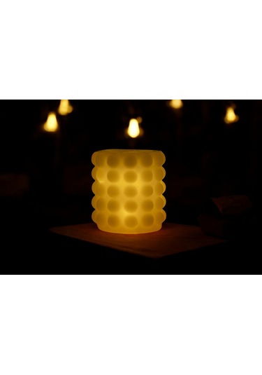 Fener Mum Bubble Short Yeşil Kavun Kokulu Dekoratif Mum