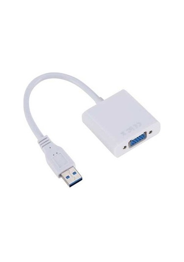Novahub Usb 3.0-vga Dönüştürücü Beyaz, Bilgisayar & Dizüstü Uyumlu - Windows 7/8/10, 1.5ghz Cpu, 512mb Ram, Hızlı Bağlantı, Siyah/mavi