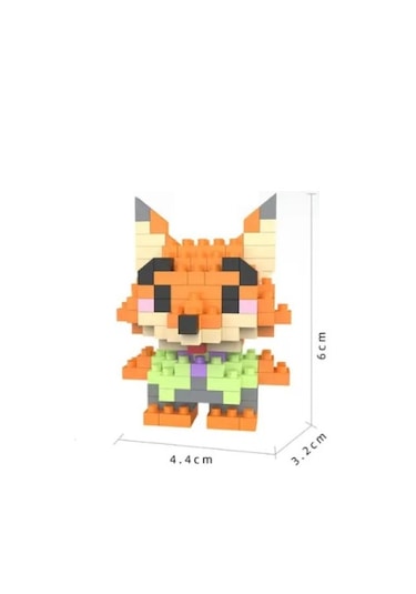 Bricks 3d Puzzle Yapı Blokları Seti - Nick Wilde