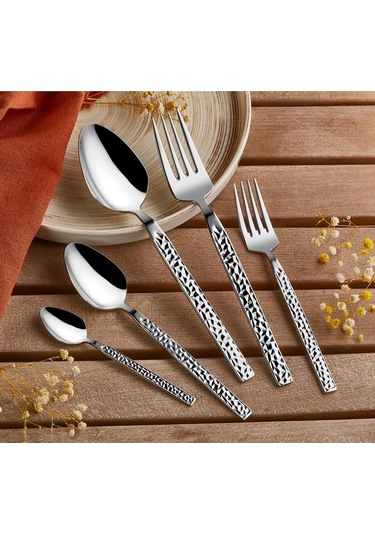 Amboss Crystal 60 Parça Çatal Kaşık Bıçak Seti Kutulu Çok Renkli