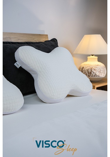 Visco Yastık Papillon Ortopedik Yastık 45x50x15 Cm