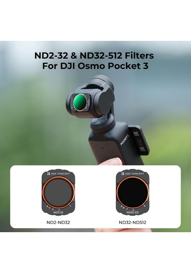 K&f Concept Magnetic Variable Nd2-32 + Nd32-512 Filter Djı Osmo