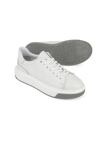 Ziya, Erkek Hakiki Deri Ayakkabı 1531023z1002 Beyaz 1531023z1002 500 Beyaz