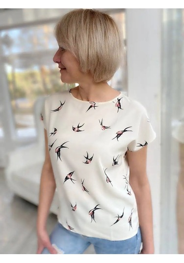 Nıka & Collectıon Ceket Altı Giyilebilen Kısa Kollu Bluz 74124990