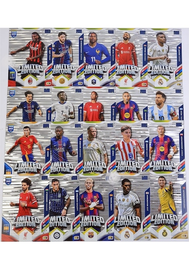 Panini Fifa 2026 Premium 4 Paket - 40 Kart 24 Core 4 Fans 4 Power 4 Jewel 4 Limited Edition