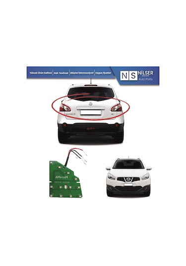 Nissan Qashqai Led Stop Içi Sol 2010-2013