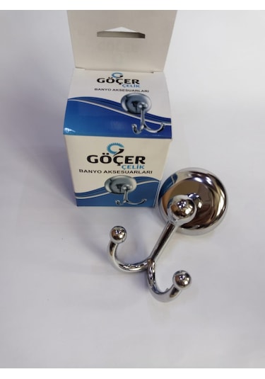 Göçer Çelik Banyo Askısı Krem