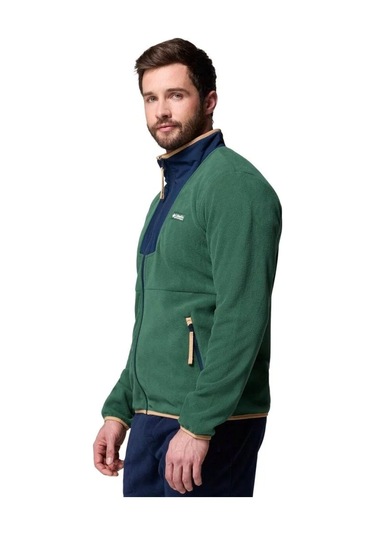 Sequoia Grove Full-zip Fleece Erkek Yeşil Outdoor Polar Am0596-375 1786249 Yeşil