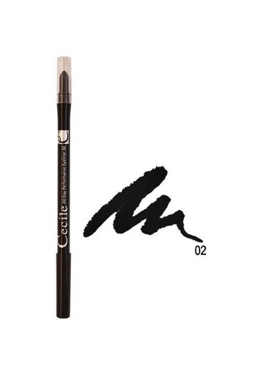 Cecile All Day Performance Eyeliner 02 Siyah