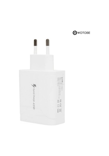 4 Usb 1 Type-c Usb Iphone Ipad Samsung Huawei Oppo Xiaomi Uyumlu 48w Hızlı Şarj Başlığı