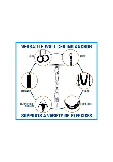Bahar 800lbs Hamak Sandalyeleri Ve Sundurma Salınımları Asma Kapasitesi 1 Beyaz - Turkuaz