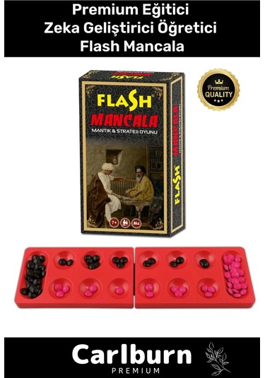 Premium Eğitici Zeka Geliştirici Öğretici Eğlence Aile Etkinlik Plastik Flash Mangala Kutu Oyunu