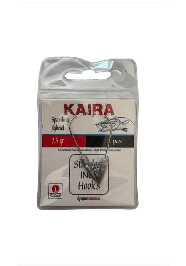 Kaıra Jıg Heed 2.5 Gr No : 2/0 Vmc 2 Lı Pk