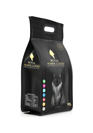 Royal Maine Coon Lavanta Kokulu Perlit Kedi Kumu 10 L