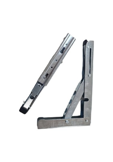 Şen Metal Mandallı Katlanabilir Masa Konsolu Çinko 30cm 1çift Krom