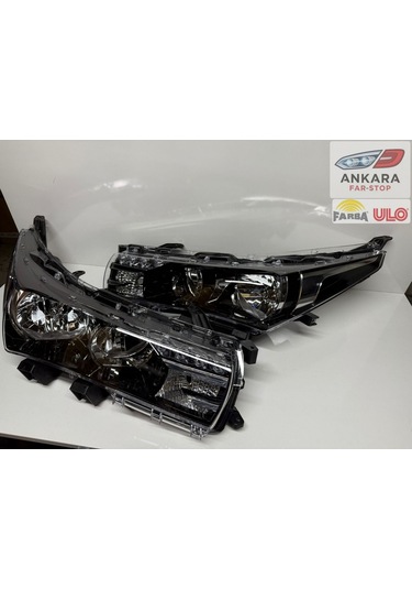 Toyota Corolla 2013 - 2015 Far Lambası Sağ-sol Takım  Farba-ulo - Sağ-sol Takım 2 Far