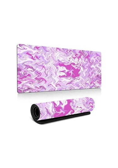 Pazly 400x900mm 3mm Soyut Desen Büyük Mouse Pad Kaymaz Kauçuk Masaüstü Mat - Pattern-33 Desen-33