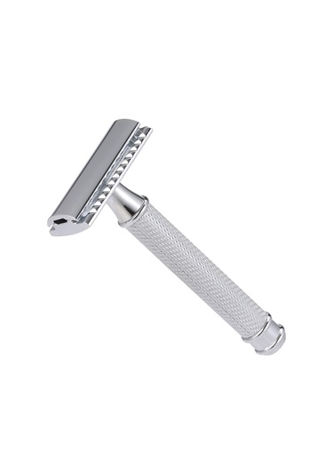 Moveevo Çift Ağızlı Jilet Seti: Güvenli Sakal & Bıyık Aleti, Koruyucu Kapak - Şık Ve Dayanıklı