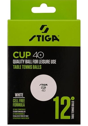 Stiga Table Tenis Ball Cup Pinpon Topu Beyaz 12li 1110-2510-12
