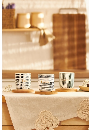 Emsan Tinytea 2 Parça New Bone Kupa Seti 200 Ml Siyah