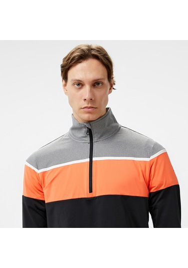 Mc Kinley Diego Iı Half Zipped Erkek Siyah/turuncu Üst 429260 Siyah