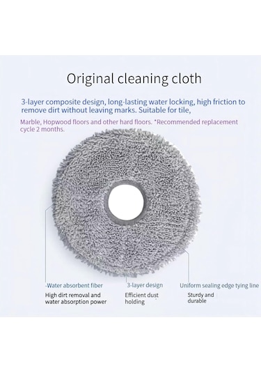 Synodicmonth Dreame L20 Ultra/l30 Ultra Elektrikli Süpürge İçin Aksesuar Seti Ana Yan Fırça Hepa Filtre Paspas Bezi Toz Torbaları Parçaları