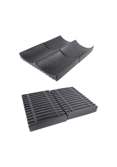 Suntek Bakkal Muz Tutucu Tezgah Rafı Vitrin Kavisli Meyve Tepsisi Siyah