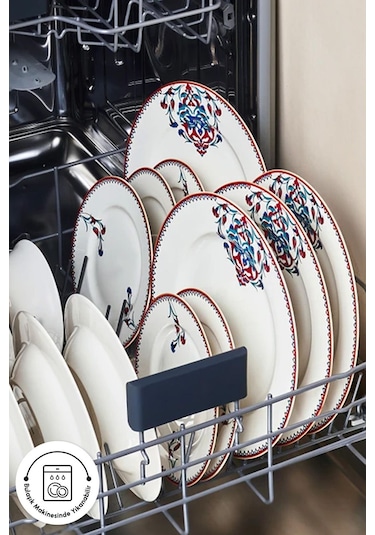 Karaca  Forever Bone Nakkaş 24 Parça 6 Kişilik Yemek Takımı