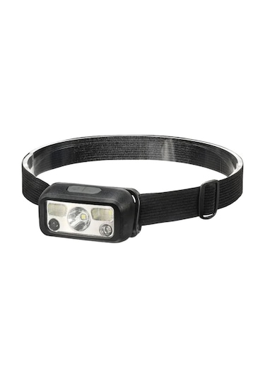 Sensörlü Şarjlı Type-c Çok Amaçlı Kırmızı Işıklı Kafa Lambası Hs-43 Çok Renkli