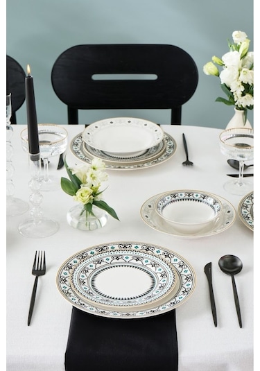 Karaca  Vina 24 Parça 6 Kişilik Yemek Takımı