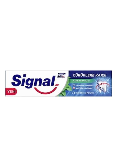 Signal Nane Ferahlığı Çürüklere Karşı Koruma Diş Macunu 50 ML