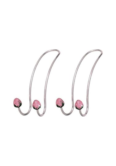 Tongxida Bosphorusboutique Renkli Pembe Metal Koltuk Kancası Kafalık, Evrensel Dz Askı Araba 2 Ey Çok Renkli