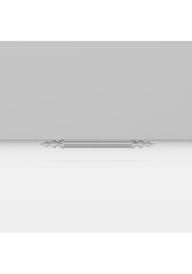 Boru Dolap,çekmece,mobilya Kulbu 4 Adet Gümüş