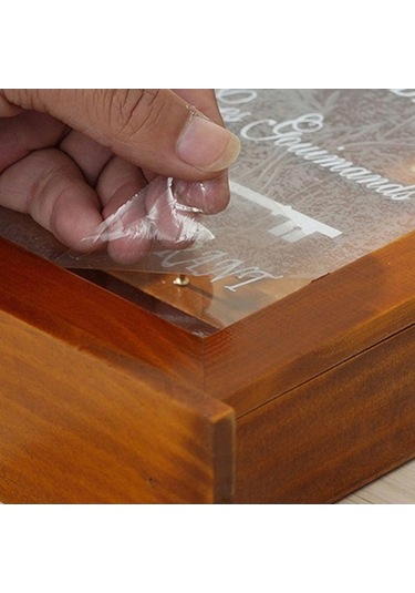 Novahub Ahşap Anahtar Kutusu, Pastoral Tarzı, Mavi, Kahverengi, 25x21x6cm, Ev Depolama, Anahtar Kancaları, Duvar Dekorasyonu Mavi