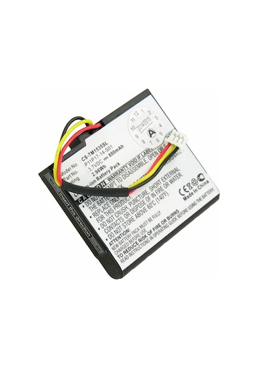 Tomtom live 1535 Pil Via 135 P11P17-14-S01 İçin Uygun Accucell Pil