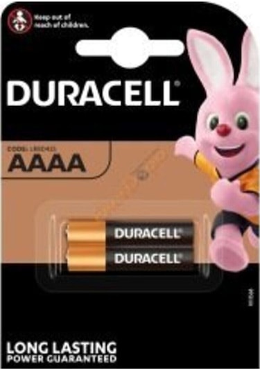 Duracell MN2500 AAAA 1.5 V Pil 2'li